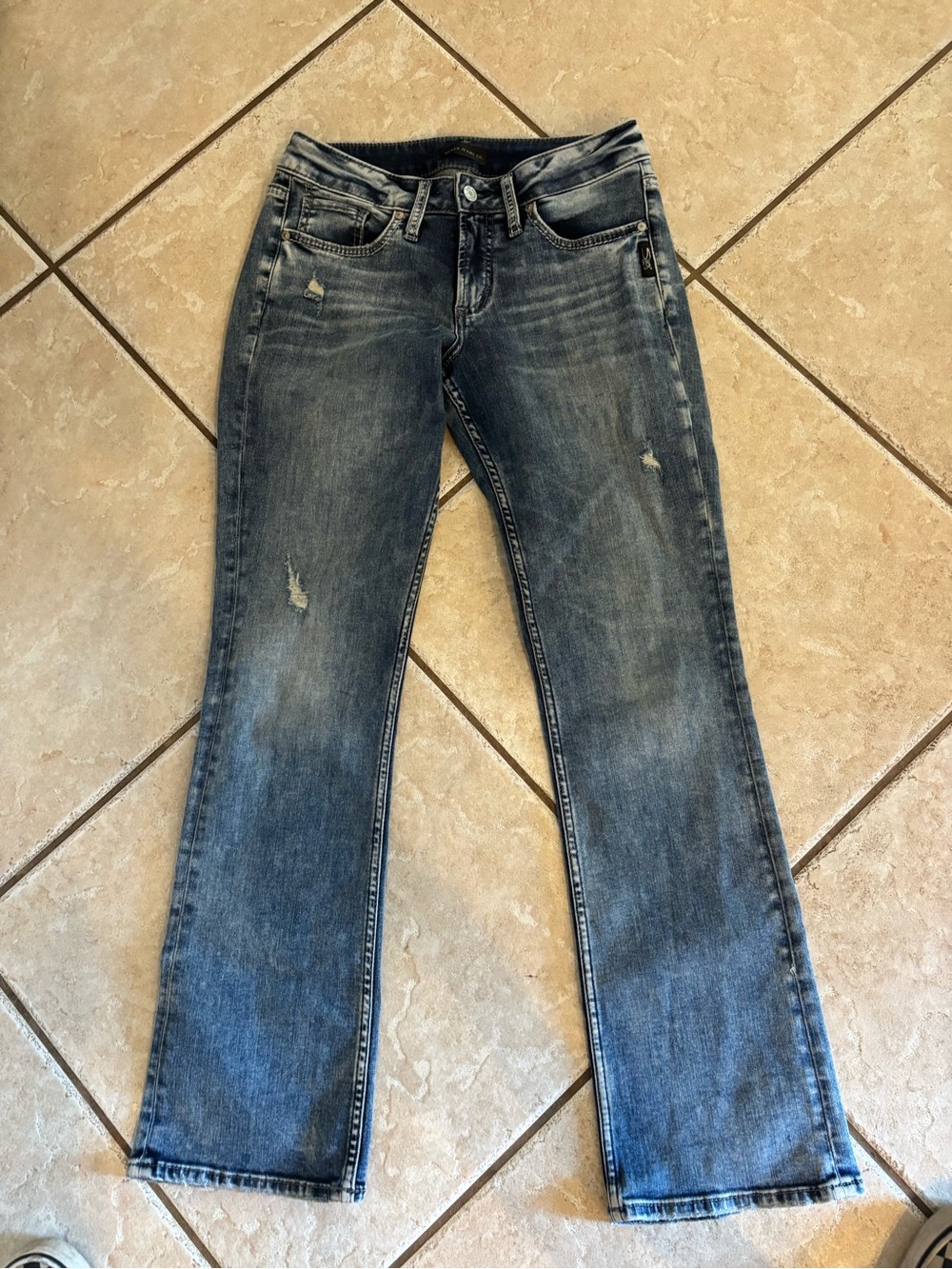 Silver Suki slim bootcut jeans